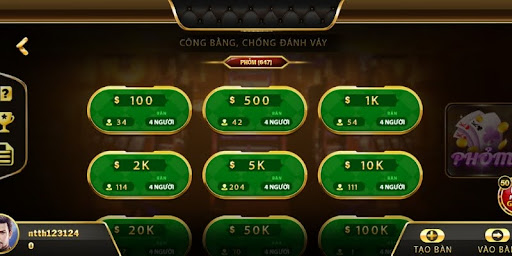 Trải nghiệm game Phỏm độc đáo, cơ hội trúng lớn